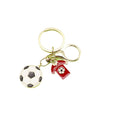 Gold Zinc Alloy Soccer Ball Jewelry Findings Accessories for DIY Jewelry Making view 5
