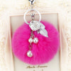 Fuchsia Leaf-Charm
