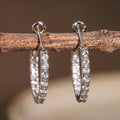 Statement Round Earrings For Women Commuter Style Asian Inspired Niche Trendy Jewelry view 3