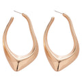 Resin Geometric Irregular Hollow Pendant Drop Earrings Statement Modern European American Style view 5