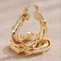 Middle East Irregular Metal Ear Cuff Earrings, Knob Shape Design Trendy Cross Border Jewelry view 2