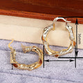 Middle East Irregular Metal Ear Cuff Earrings, Knob Shape Design Trendy Cross Border Jewelry view 4