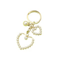 Zinc Alloy Pearl Sakura Flower Keychain For Phone Charm view 5