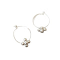 Copper Geometric Round Hoop Earrings Korean Minimalist Cool Style Elegant Statement Jewelry view 5