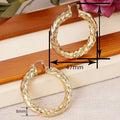 Spiral Ear Cuffs For Women, European American Asian Trend Lightweight Luxury Fashion Earrings view 4