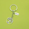 Silver Zinc Alloy Thank You Heart Tree Of Life Jewelry Findings Accessories for DIY Jewelry Making view 1