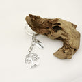 Silver Zinc Alloy Thank You Heart Tree Of Life Jewelry Findings Accessories for DIY Jewelry Making view 4