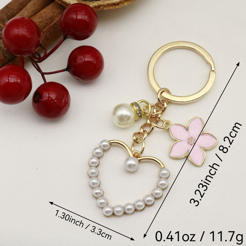 Gold Acrylic Key Acrylic Plastic Beads for DIY Jewelry Making