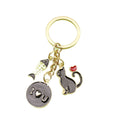 Gold Zinc Alloy Fishbone Cat Heart Jewelry Findings Accessories for DIY Jewelry Making view 5