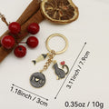 Gold Zinc Alloy Fishbone Cat Heart Jewelry Findings Accessories for DIY Jewelry Making view 2