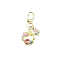 Zinc Alloy Enamel Mermaid Shell Starfish Keychain Bag Charm Gift view 5