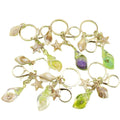 Metal Beach Shell Starfish Conch Keychain Bag Charm Vacation Gift view 5