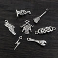 Alloy Wrench Broom Shoe Mini Charms For DIY Necklace Bracelet Pendant Jewelry Accessories view 2
