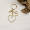 Metal Pink Cherry Blossom Keychain School Bag Charm Gift view 4