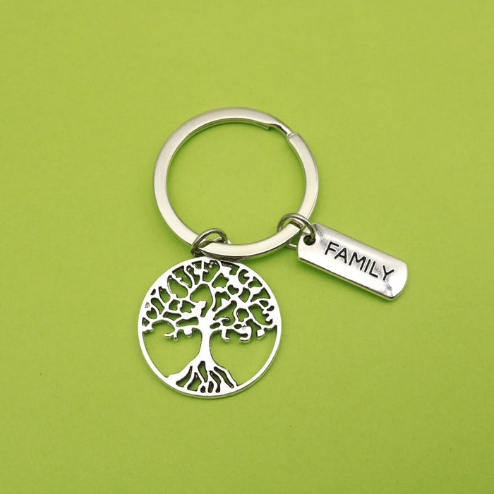Alloy Tree of Life Keychain Thanksgiving Holiday Gift
