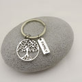 Alloy Tree of Life Keychain Thanksgiving Holiday Gift view 3