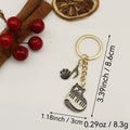 Gold Zinc Alloy Piano Cat Paw Jewelry Findings Accessories for DIY Jewelry Making view 2