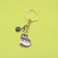 Gold Zinc Alloy Piano Cat Paw Jewelry Findings Accessories for DIY Jewelry Making view 1