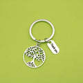 Silver Zinc Alloy Heart Tree Of Life Jewelry Findings Accessories for DIY Jewelry Making view 1