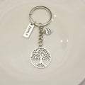 Zinc Alloy Tree of Life Thank You Keychain Gift view 3