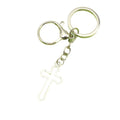 Metal Hollow Cross Keychain Backpack Charm view 5