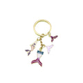 Metal Ocean Starfish Turtle Mermaid Keychain Car Bag Charm view 5