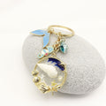Metal Ocean Animal Keychain Mermaid Tail Bag Charm Gift view 3