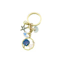 Metal Starfish Turtle Mermaid Keychain Bag Charm Car view 5