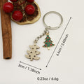 Wooden DIY Letter Keychain Gift Bag Charm view 2