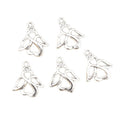 Alloy Angel Small Charm Pendant For DIY Jewelry Accessories Necklace Bracelet 19x15mm 1.2g view 5