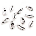 Alloy Faux Shell Small Charm Pendant For DIY Jewelry Accessories Necklace Bracelet 17x8mm 1g view 4