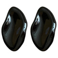 Alloy Irregular Oval Enamel Drop Earrings Modern Minimalist Geometric Stud Style view 5