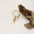 Metal Star Cross Moon Keychain Fashion Bag Charm view 4