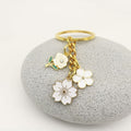 Gold Zinc Alloy Sakura Tassel Jewelry Findings Accessories for DIY Jewelry Making view 3
