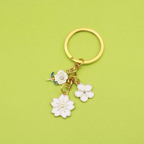 Gold Zinc Alloy Sakura Tassel Jewelry Findings Accessories for DIY Jewelry Making