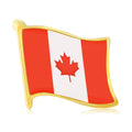 Metal Alloy Enamel Canada Flag Lapel Pin For Clothing Decoration Brooch view 1