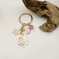 Zinc Alloy Ocean Starfish Turtle Mermaid Keychain Backpack Charm view 4