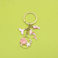 Metal Ocean Sea Life Keychain Bag Charm view 1