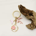 Metal Ocean Sea Life Keychain Bag Charm view 4