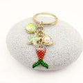 Gold Zinc Alloy Mermaid Shell Jewelry Findings Accessories for DIY Jewelry Making view 3