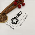 Colorful Five-Point Star Keychain Cute Bag Charm Gift view 2