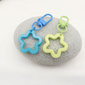 Colorful Five-Point Star Keychain Cute Bag Charm Gift view 4