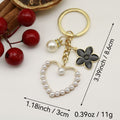 Gold Zinc Alloy Heart Camellia Jewelry Findings Accessories for DIY Jewelry Making – Gold view 2