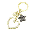 Gold Zinc Alloy Heart Camellia Jewelry Findings Accessories for DIY Jewelry Making – Gold view 5
