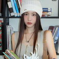 Light Luxury New Chinese Style Alloy Round Beaded Braided Rope Sweater Necklace For Women view 3