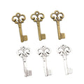Alloy Key Charm Pendant For DIY Jewelry Accessories Necklace Bracelet 21x10mm 0.4g view 5