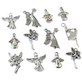 Alloy Angel Fairy Girl Small Pendant Charms For DIY Necklace Bracelet Jewelry Accessories view 5
