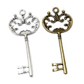Alloy Vintage Key Pendant Charm For DIY Jewelry Accessories Necklace Bracelet 68x30mm 5g view 5