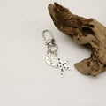 Metal Star Moon U Shape Keychain Earphone Case Bag Charm view 4