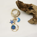 Metal Mermaid Tail Keychain For Bag Charm Gift view 4